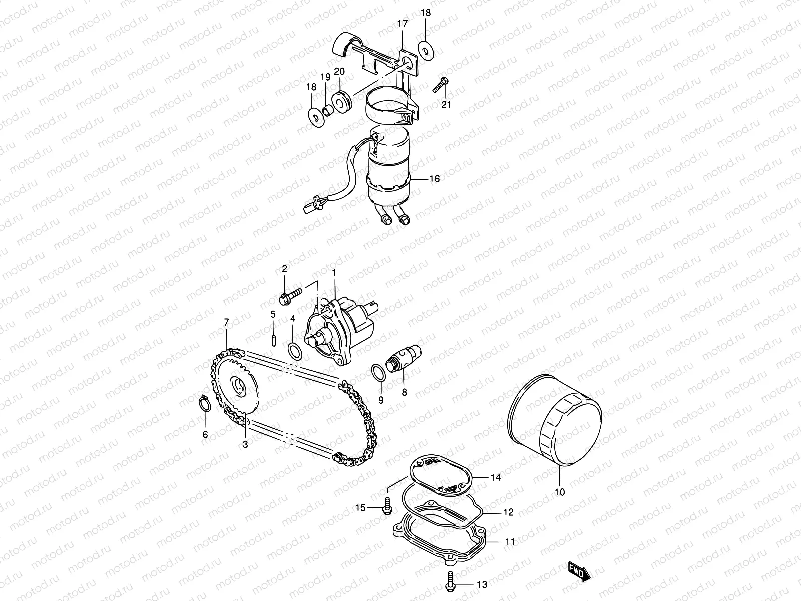15 - OIL PUMP - FUEL PUMP