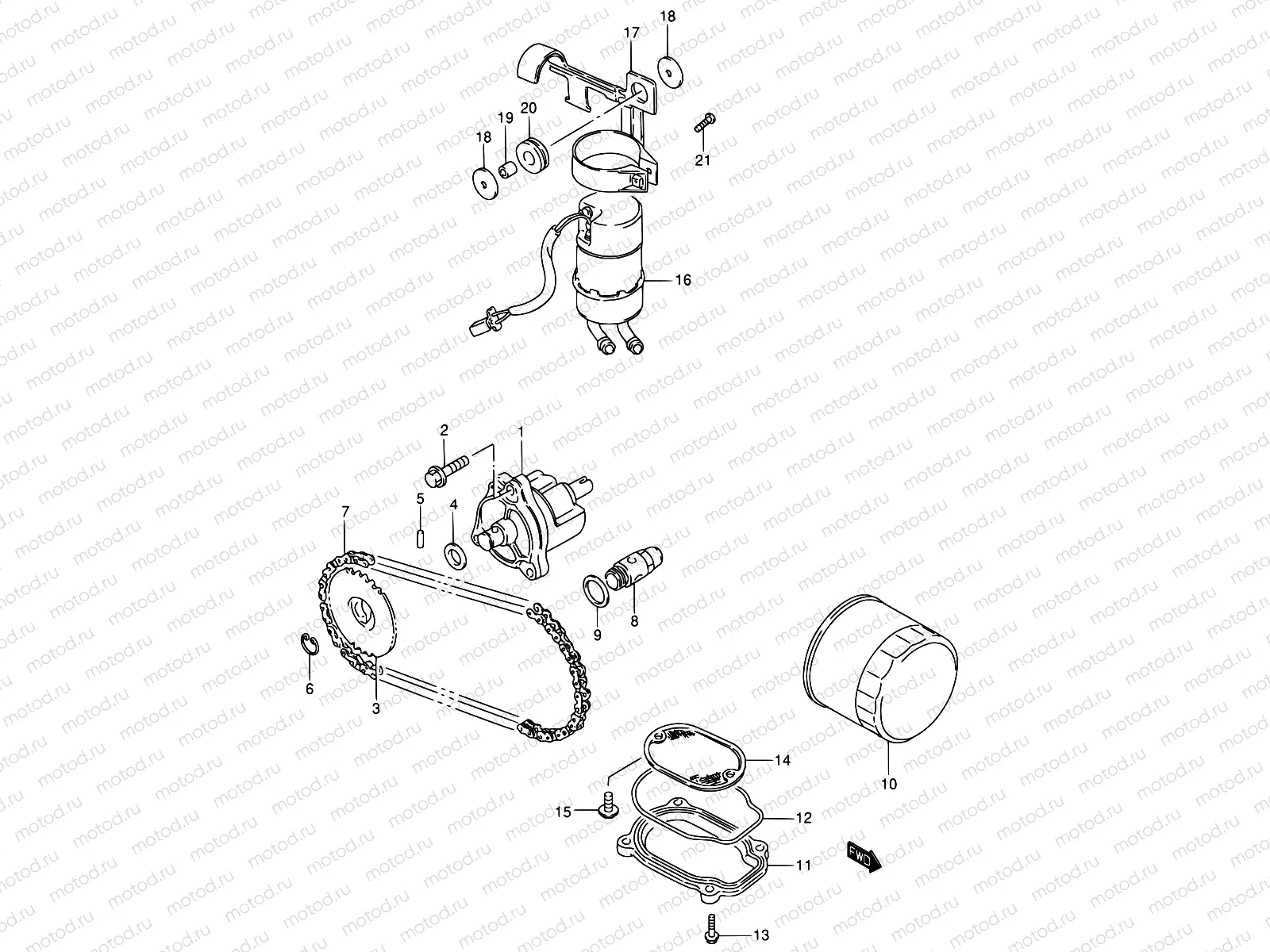 15 - OIL PUMP - FUEL PUMP