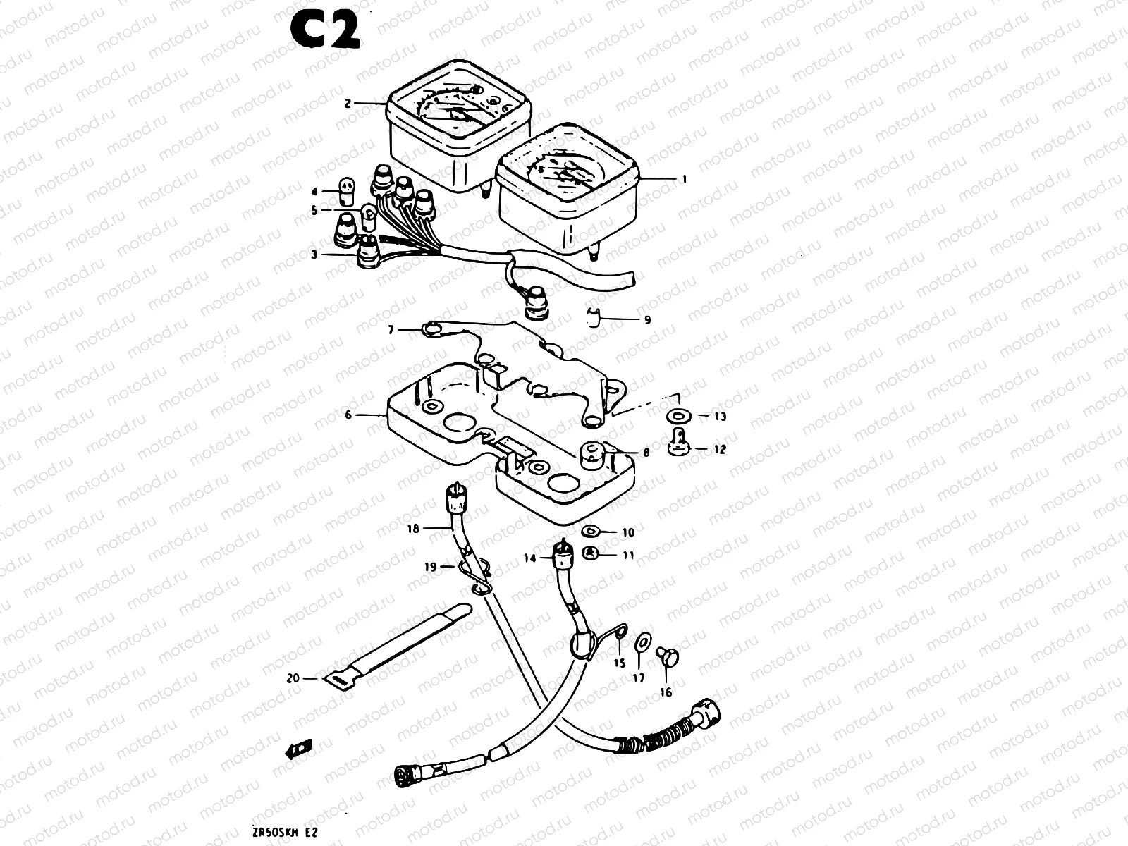 15 - SPEEDOMETER - TACHOMETER