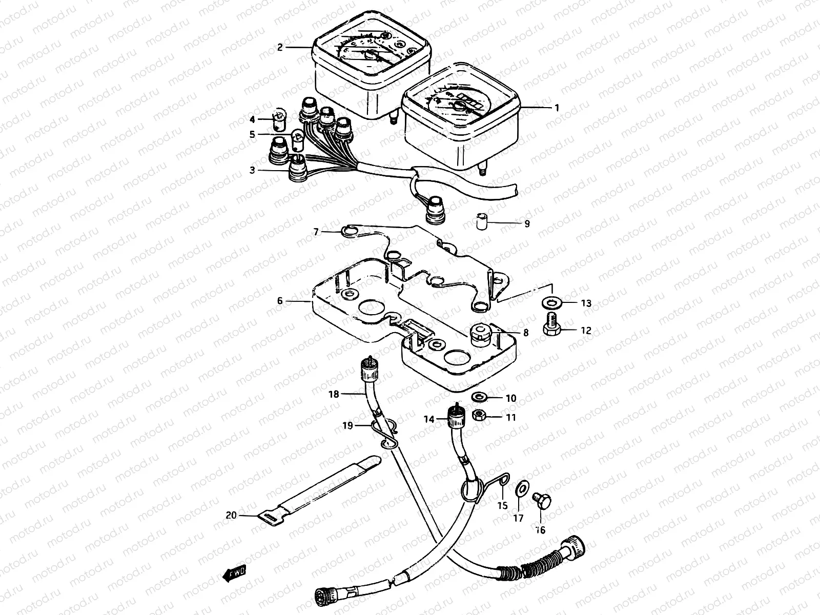 15 - SPEEDOMETER - TACHOMETER