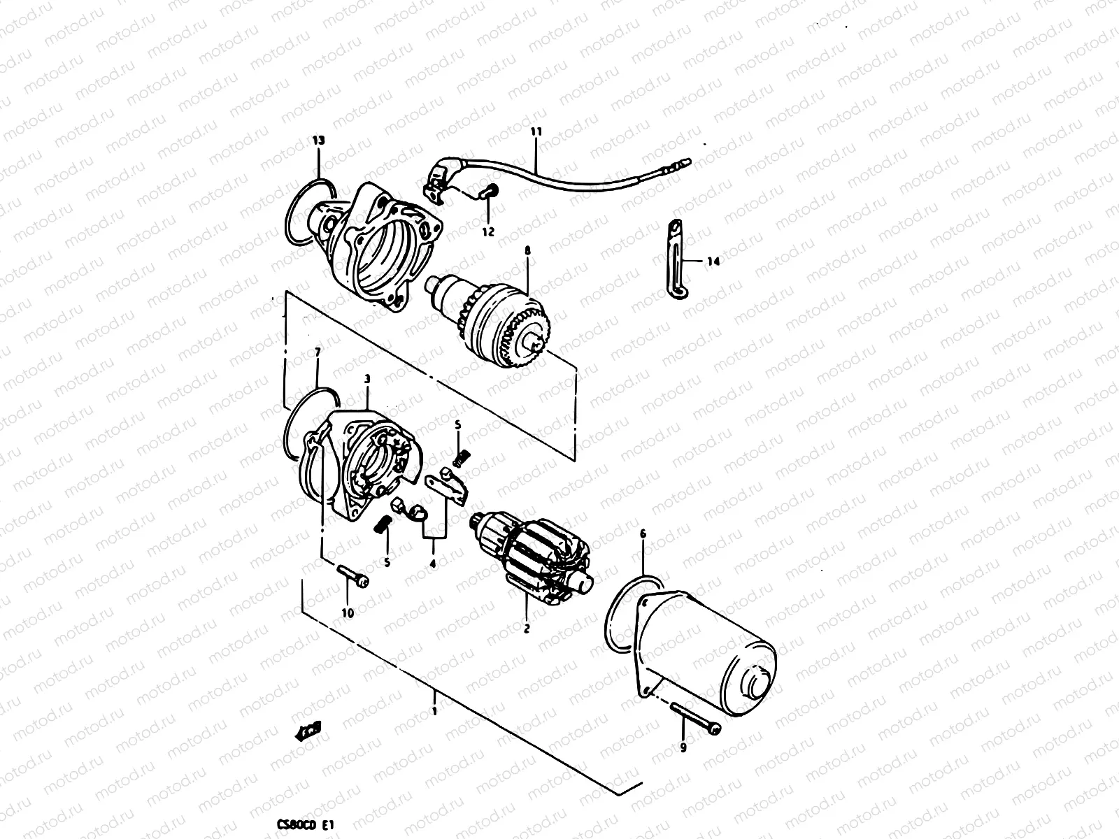 15 - STARTING MOTOR