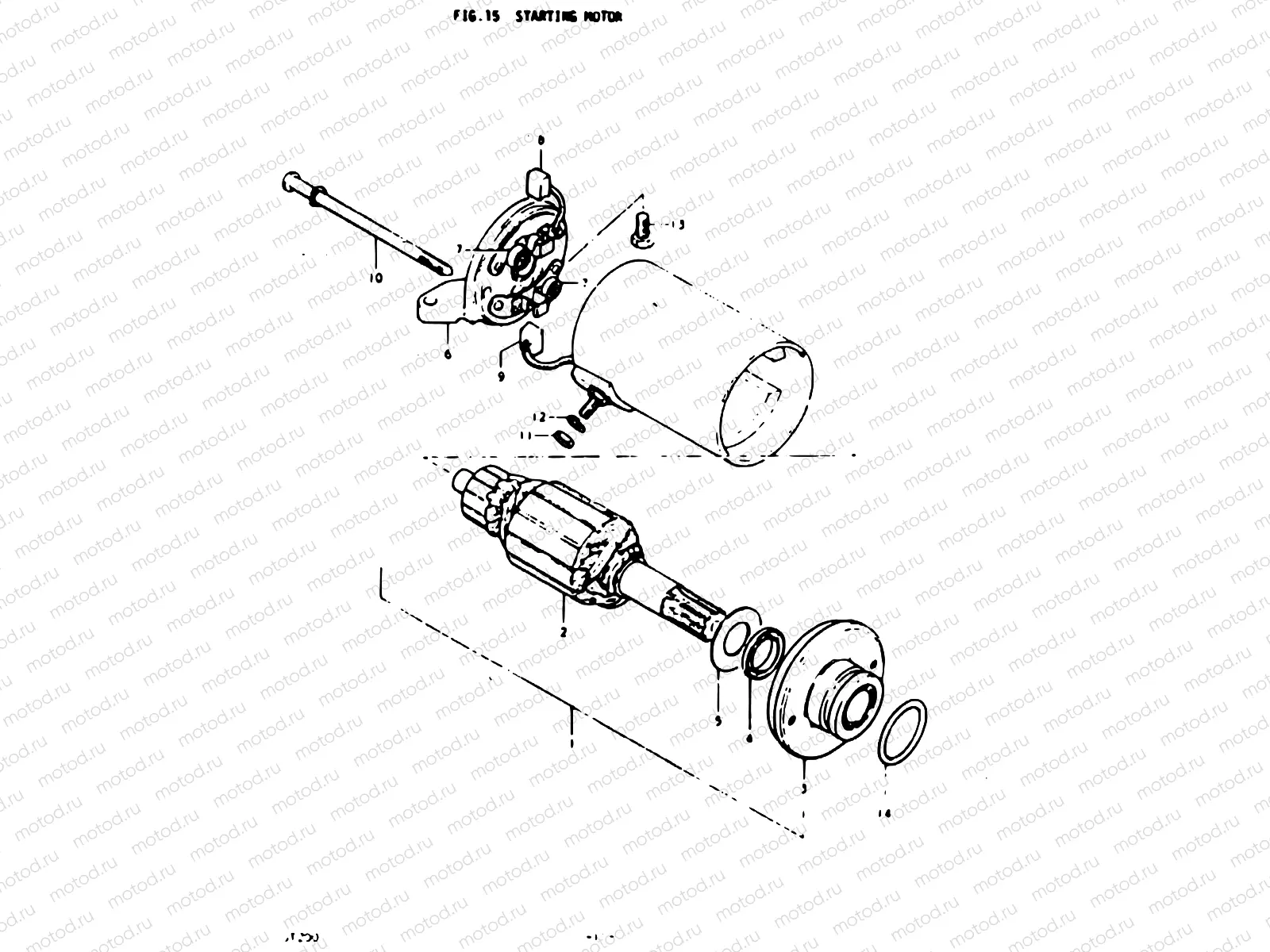 15 - STARTING MOTOR