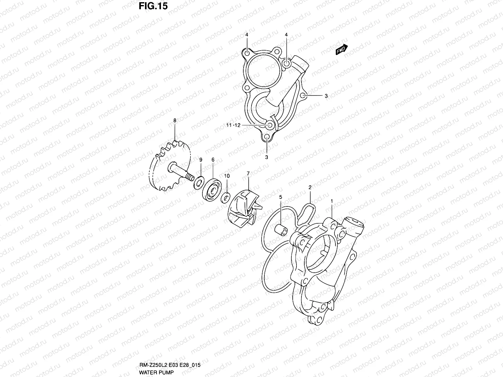 15 - WATER PUMP