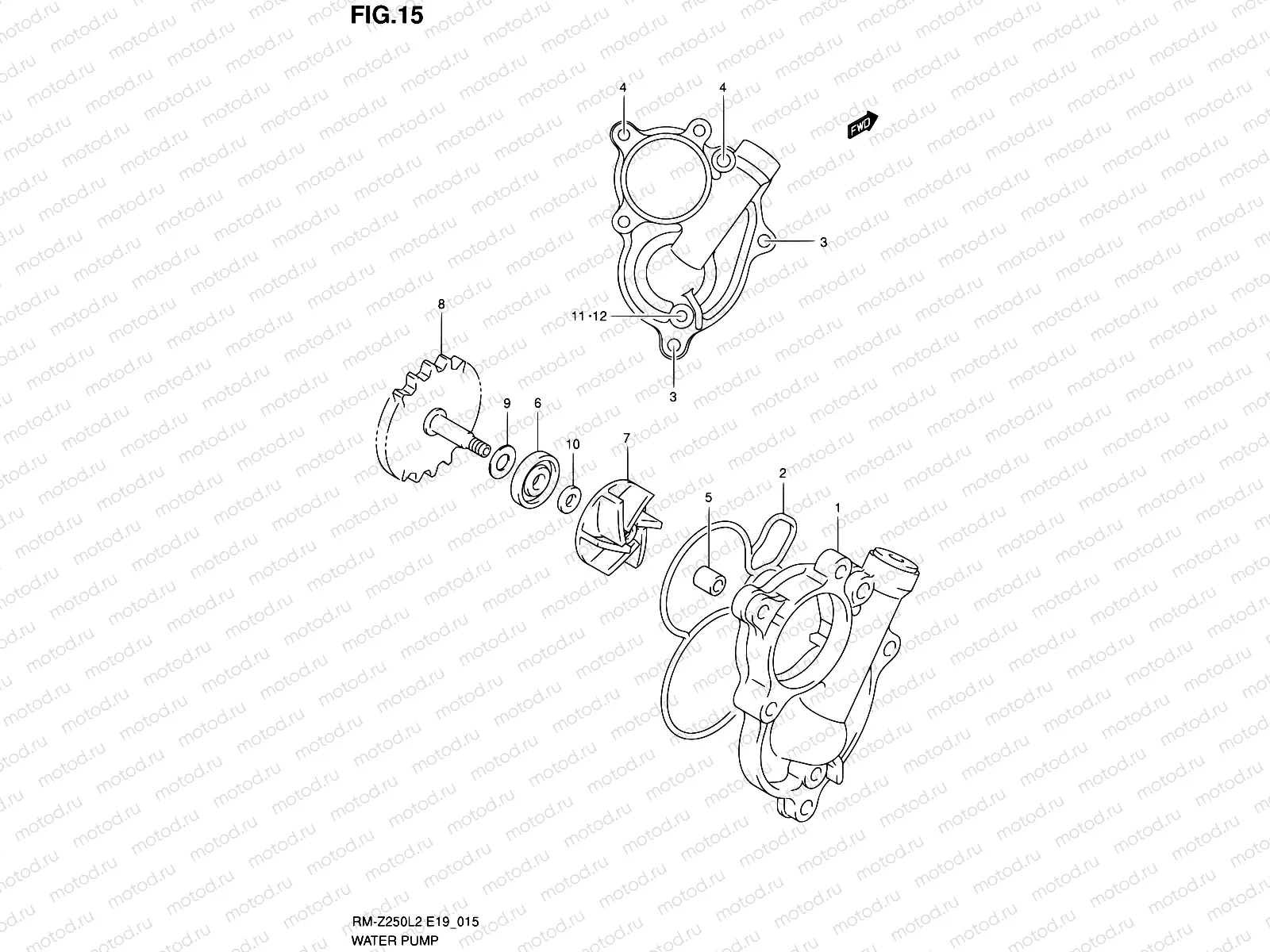 15 - WATER PUMP