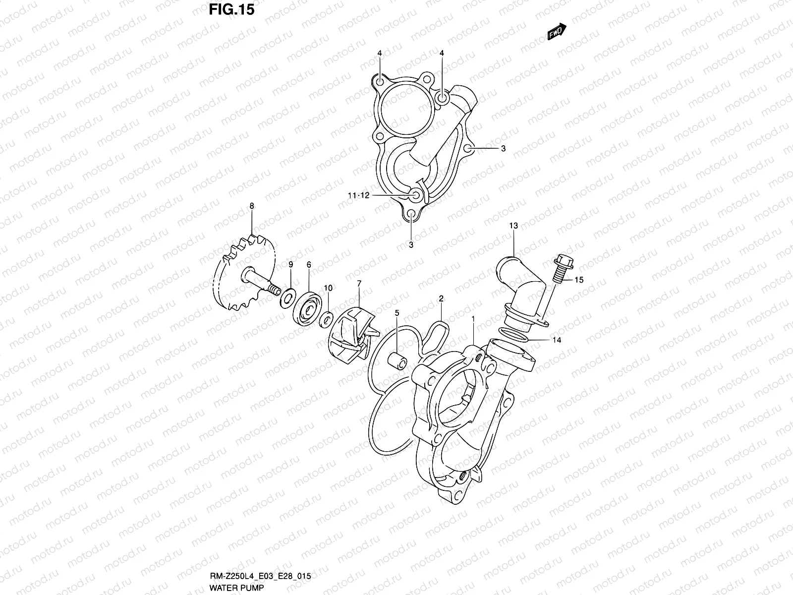 15 - WATER PUMP