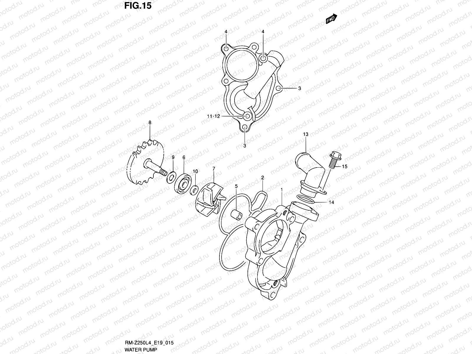 15 - WATER PUMP