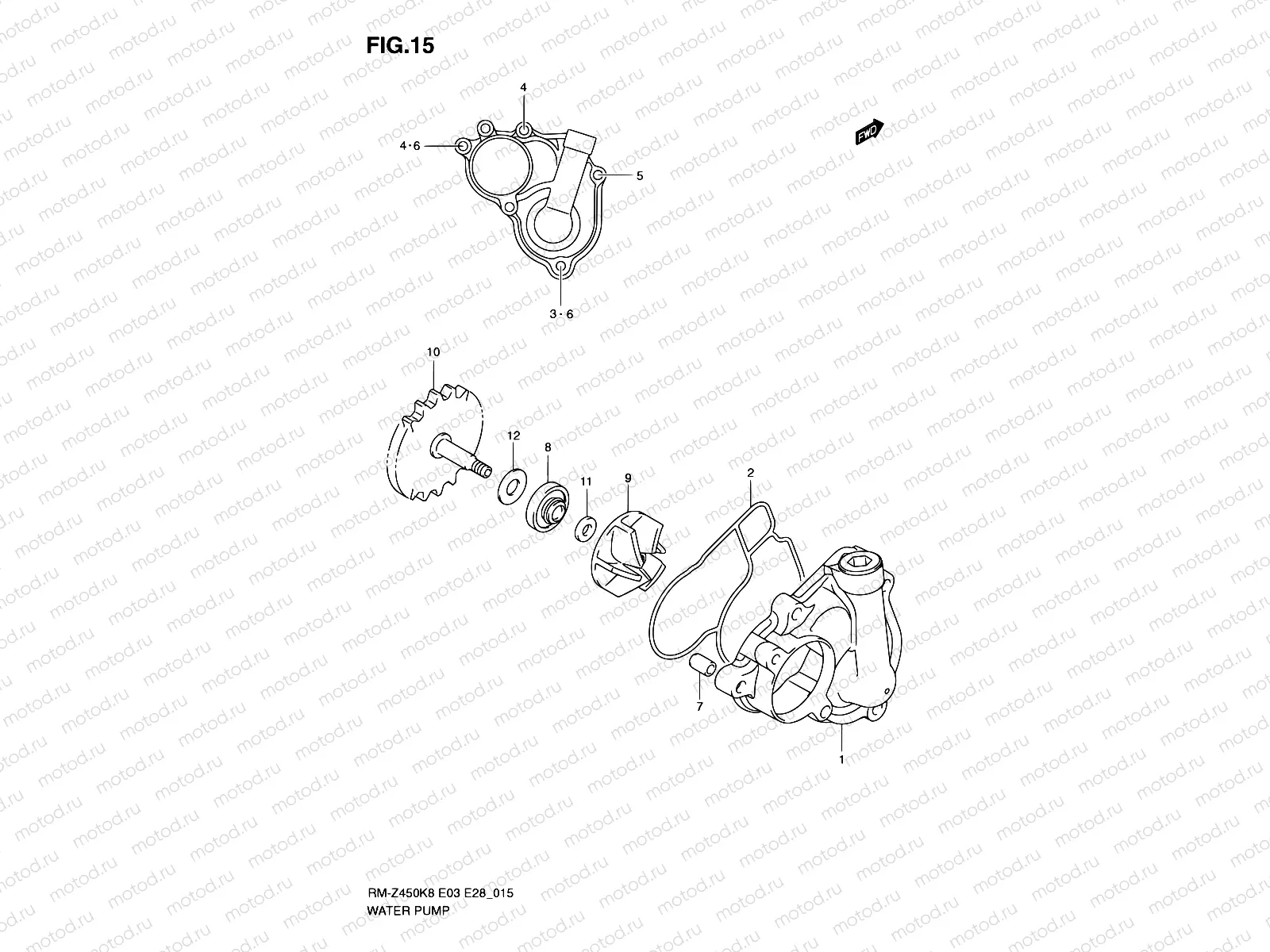 15 - WATER PUMP
