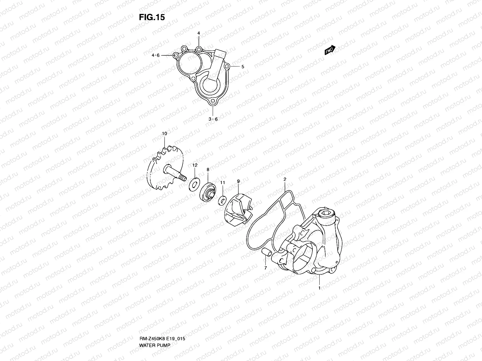 15 - WATER PUMP