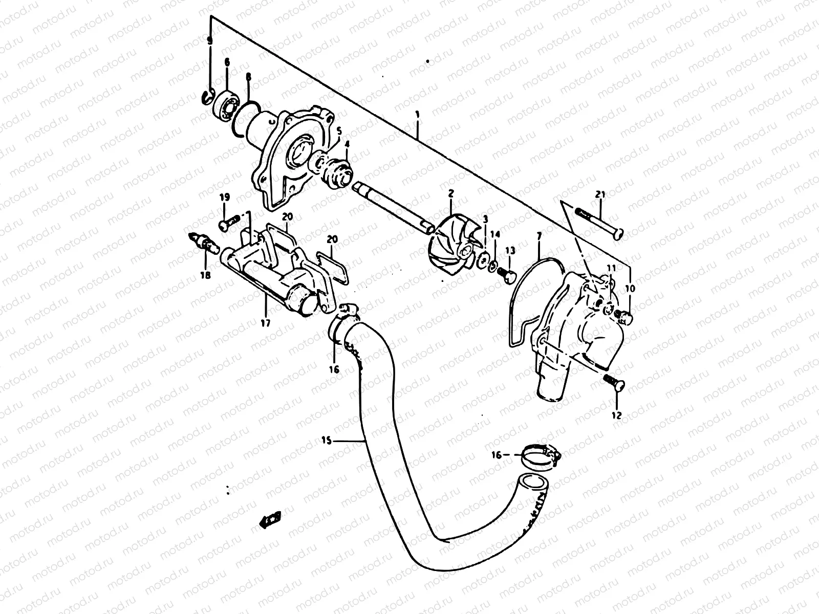 15 - WATER PUMP