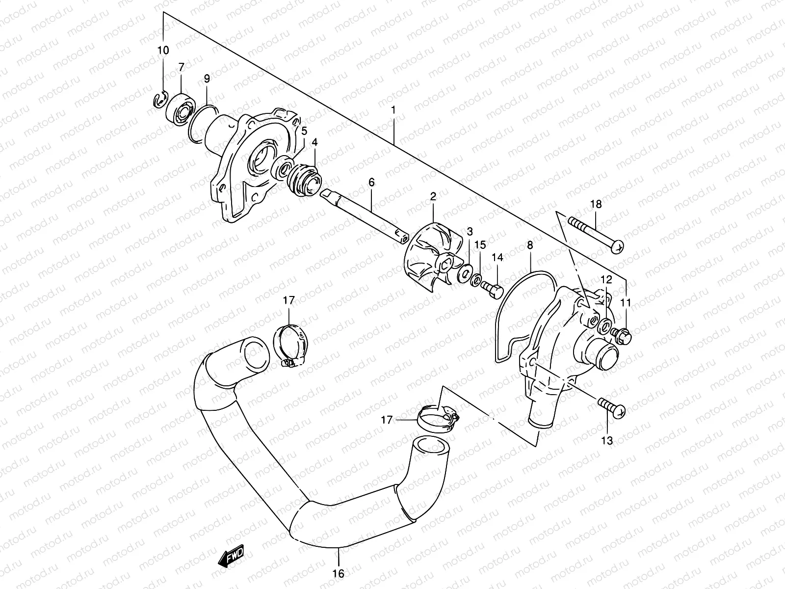 15 - WATER PUMP