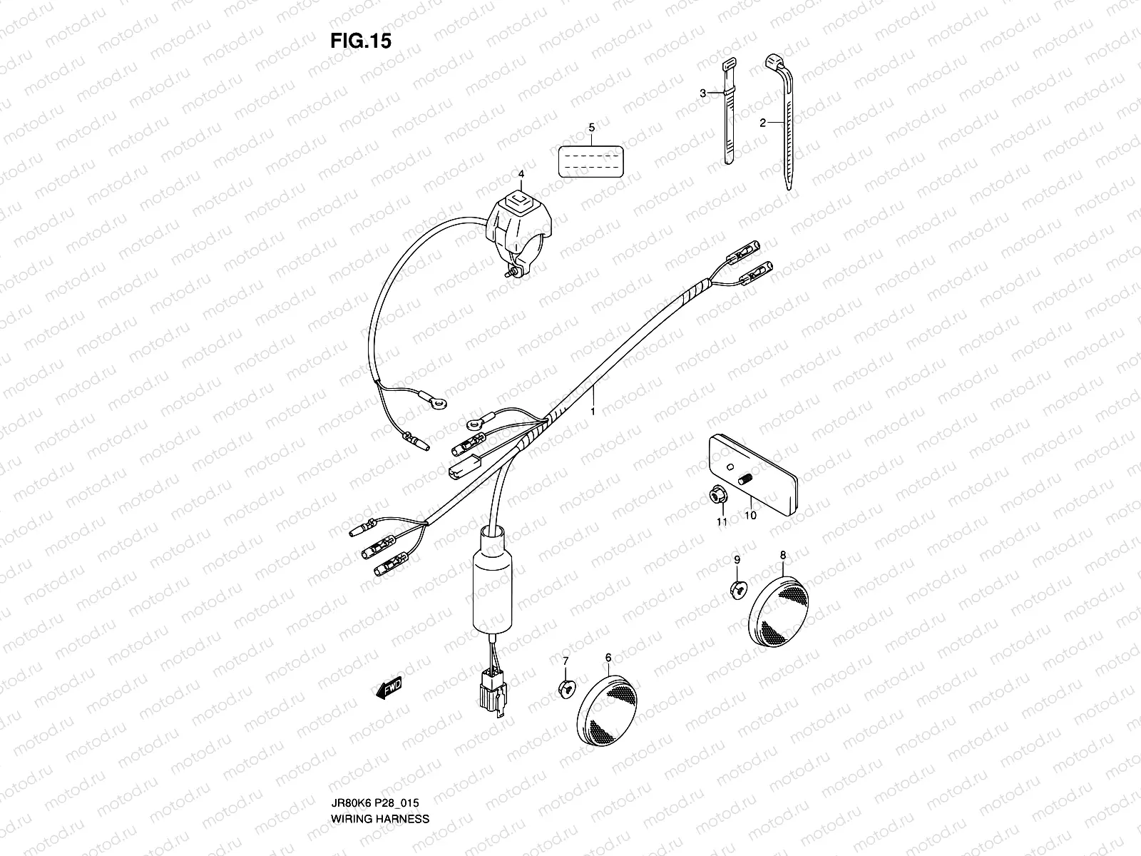 15 - WIRING HARNESS
