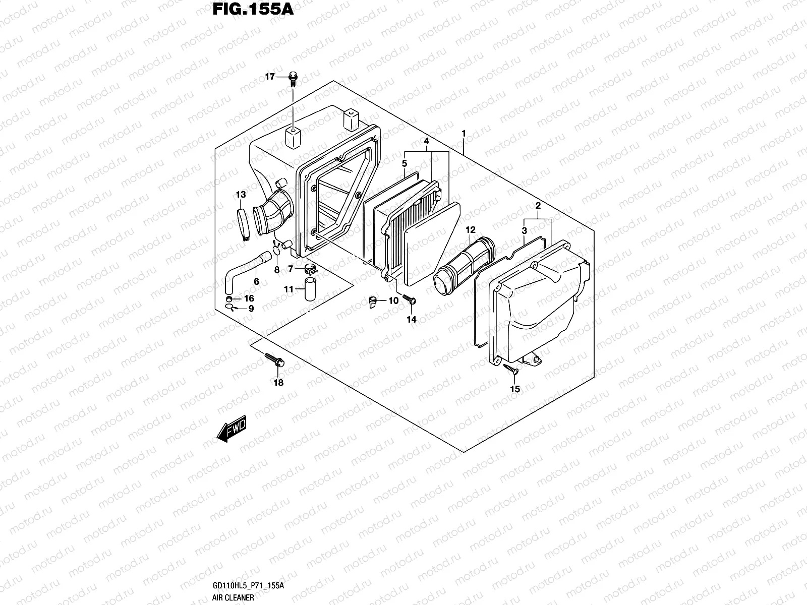155A - AIR CLEANER