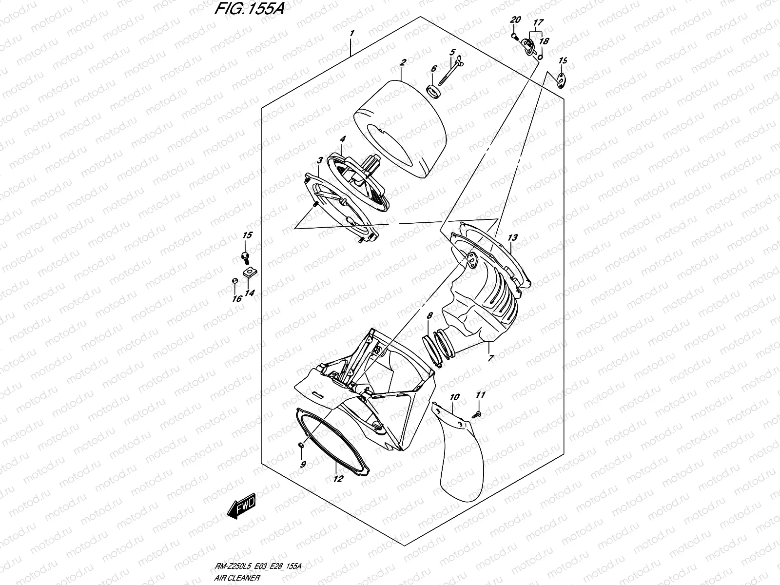 155A - AIR CLEANER