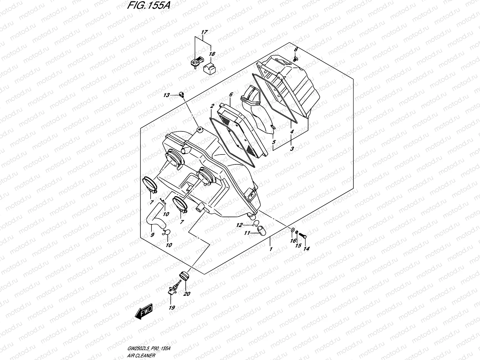 155A - AIR CLEANER