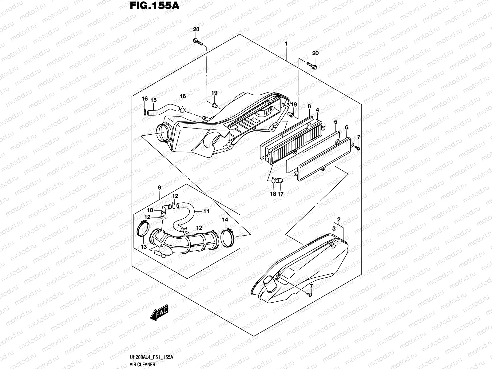 155A - AIR CLEANER