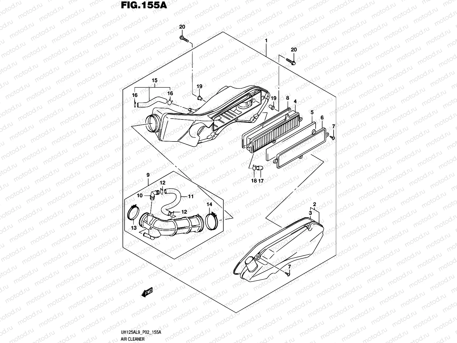 155A - AIR CLEANER