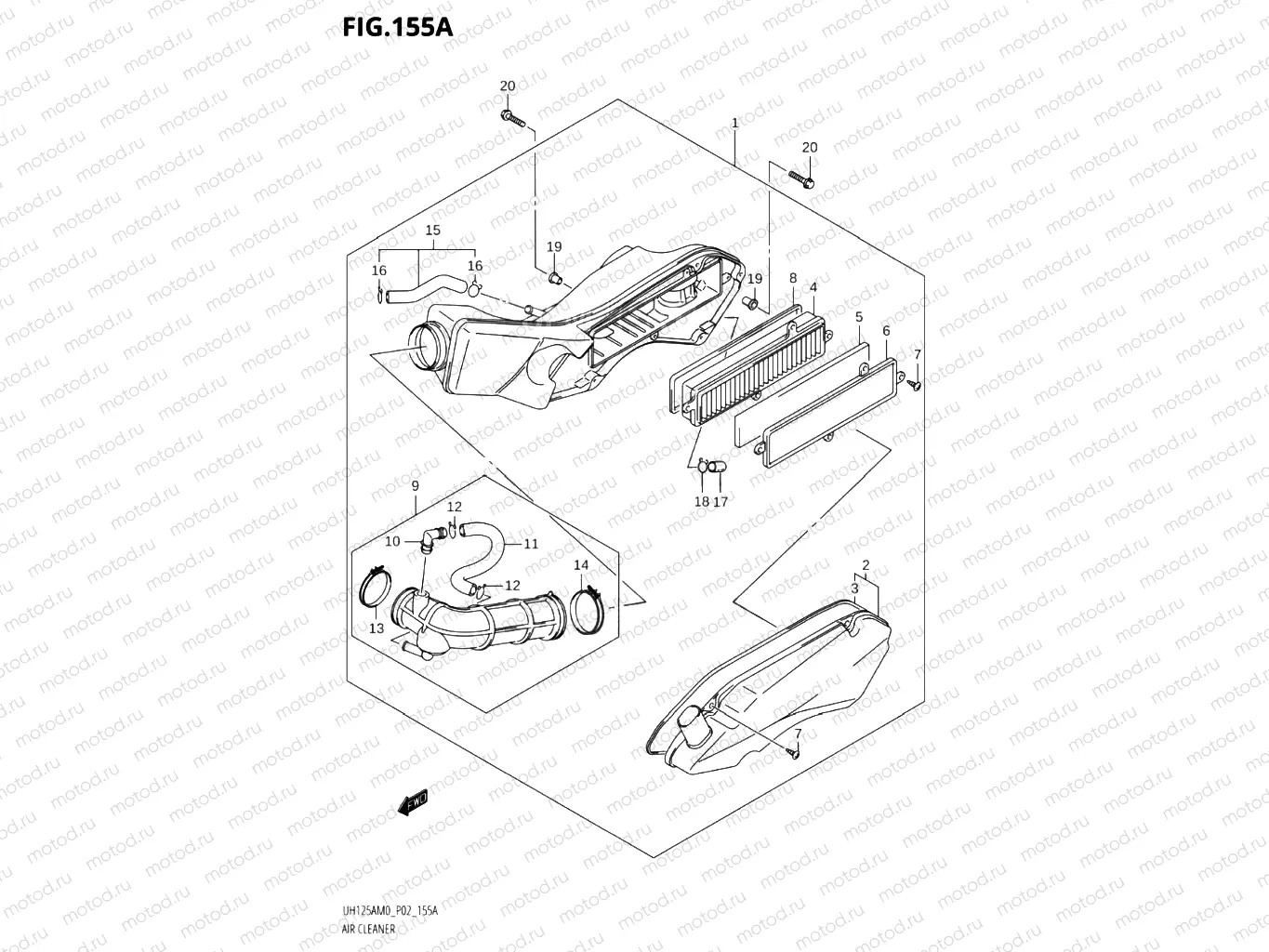 155A - AIR CLEANER