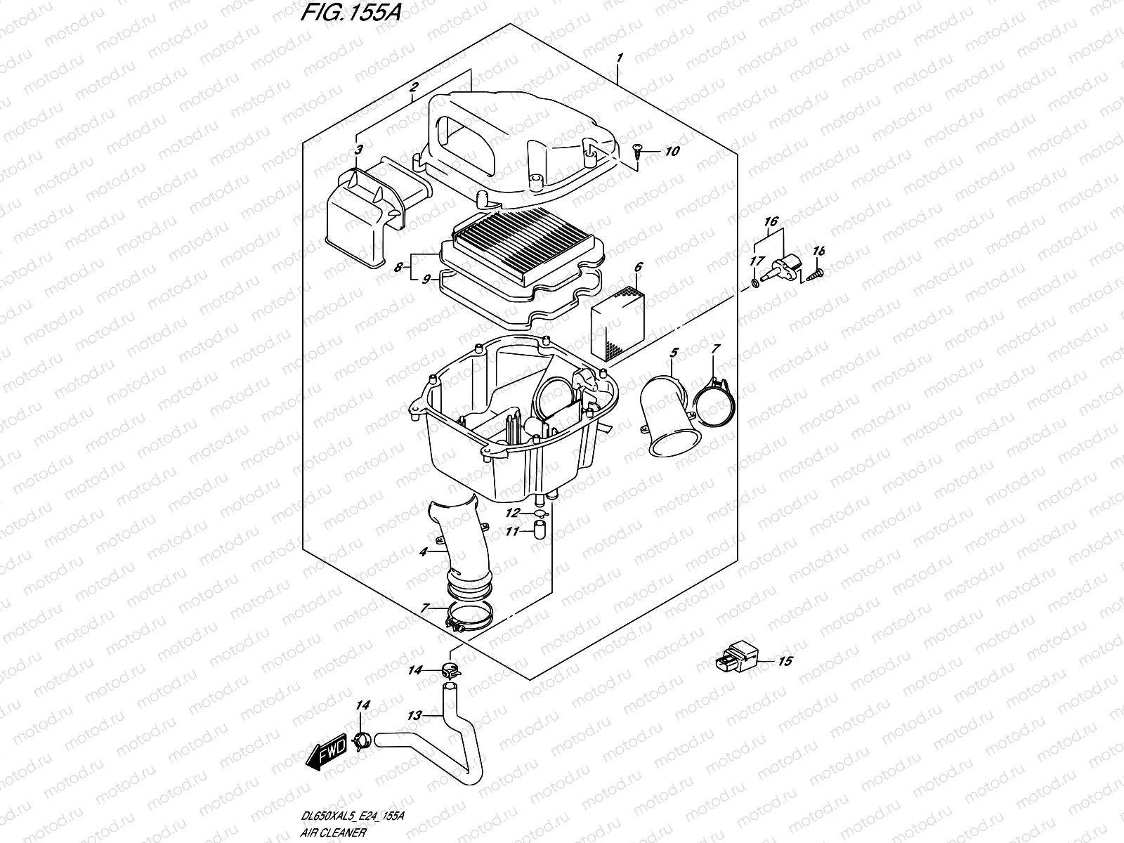155A - AIR CLEANER