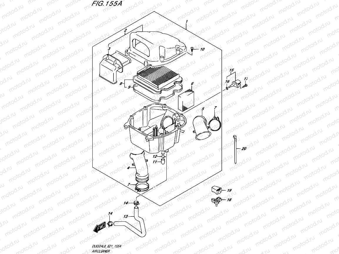 155A - AIR CLEANER