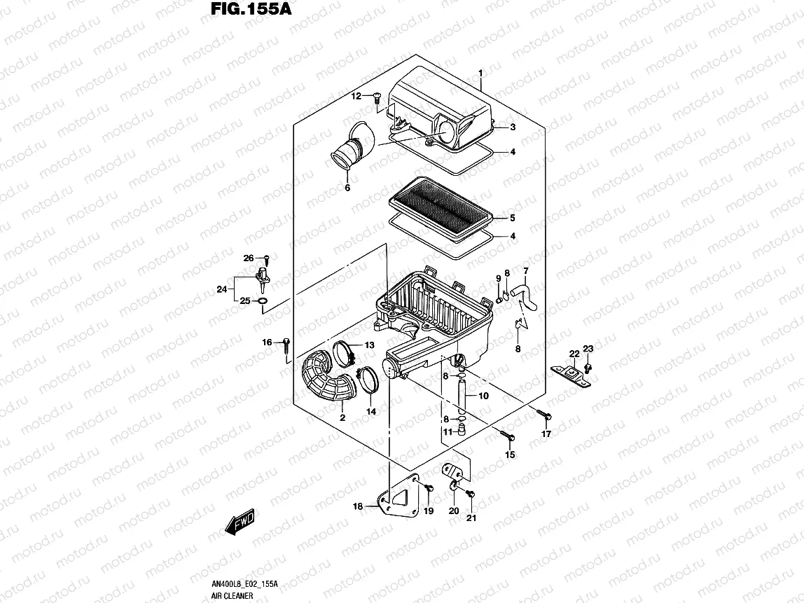 155A - AIR CLEANER