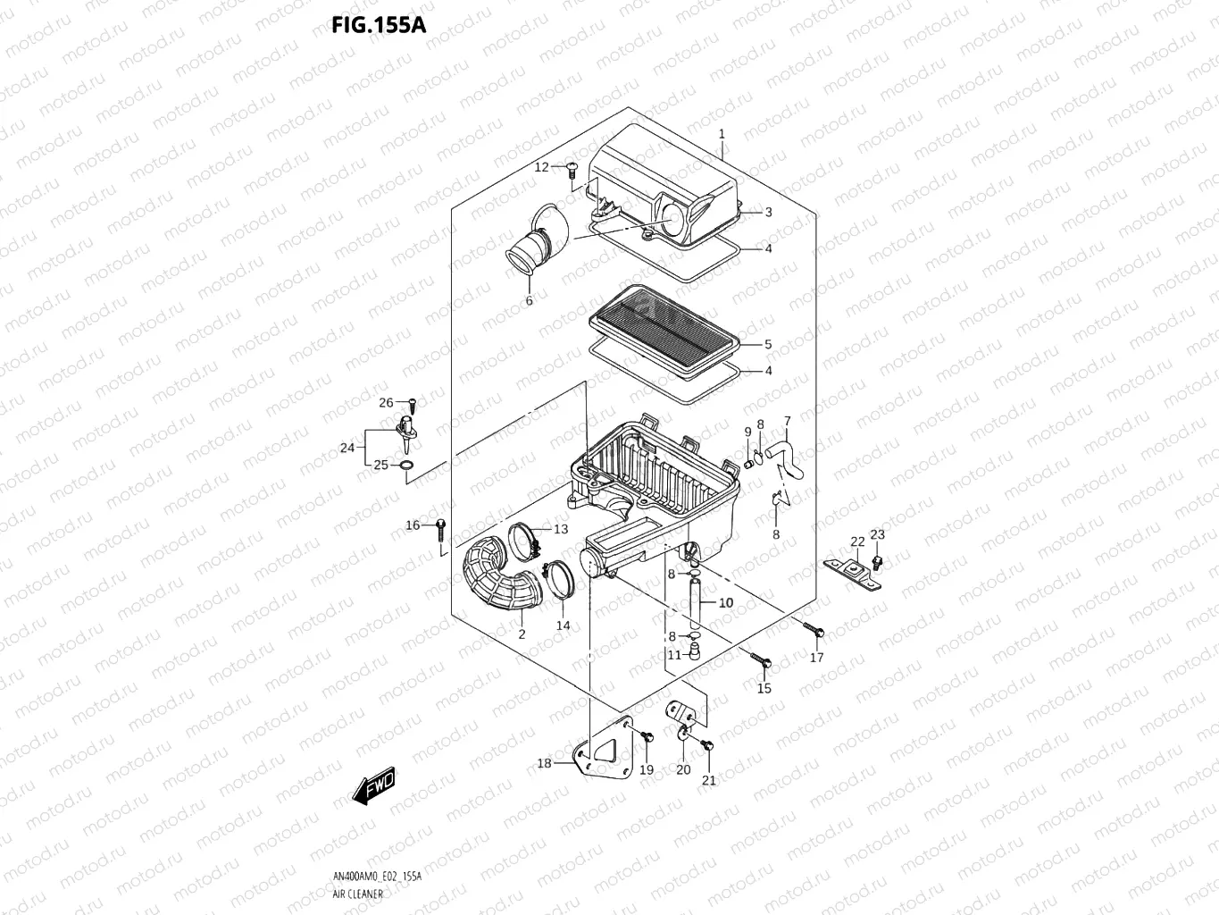 155A - AIR CLEANER