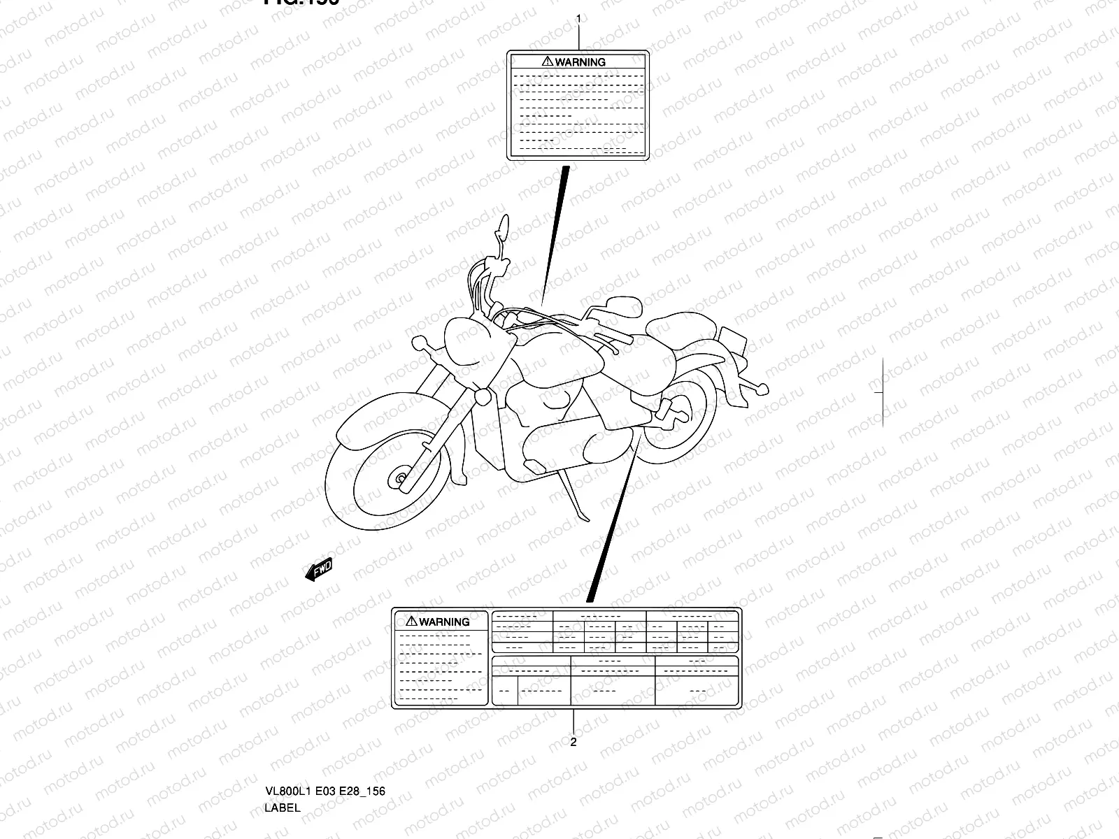 156 - LABEL (VL800L1 E28)