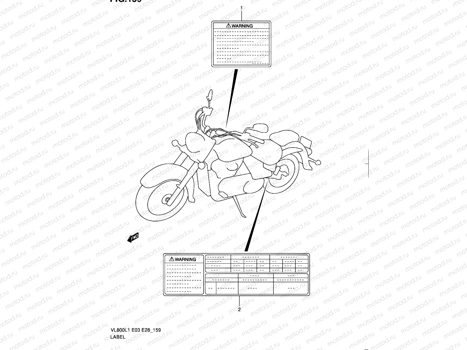 159 - LABEL (VL800CL1 E28)