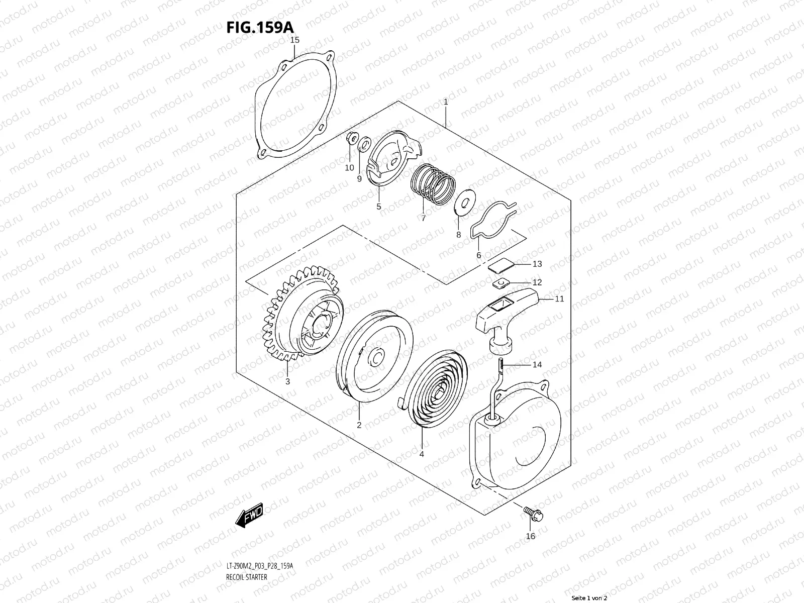 159A - RECOIL STARTER