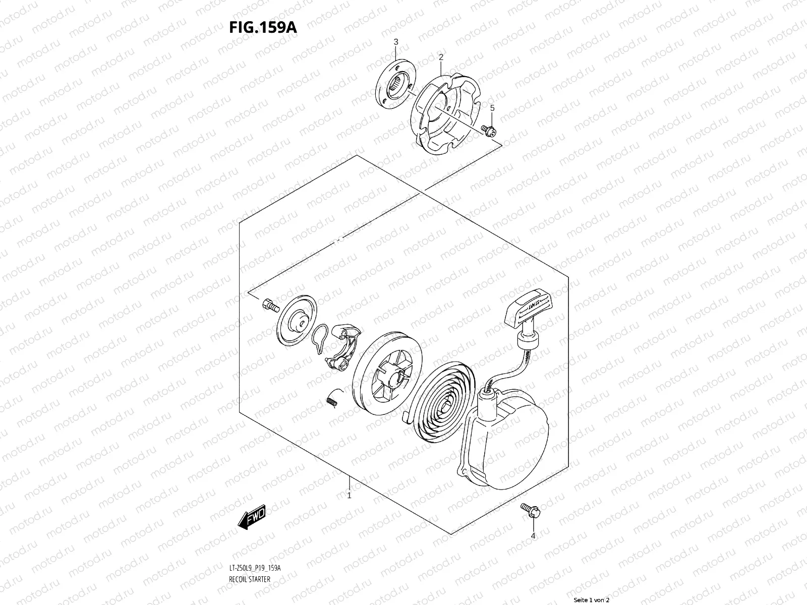 159A - RECOIL STARTER