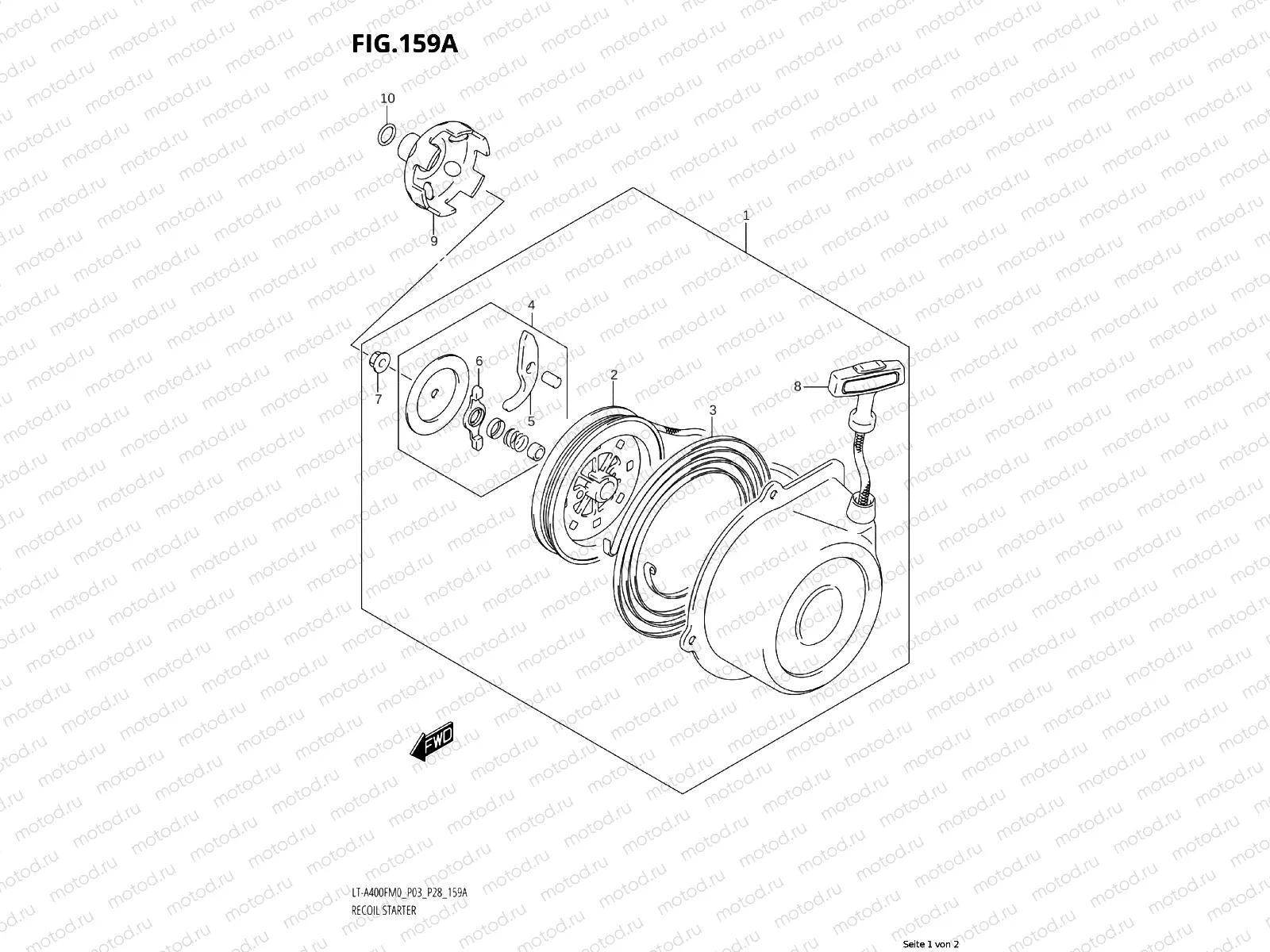 159A - RECOIL STARTER