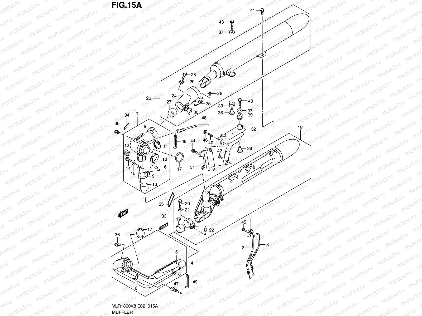 15A - MUFFLER (MODEL L0)