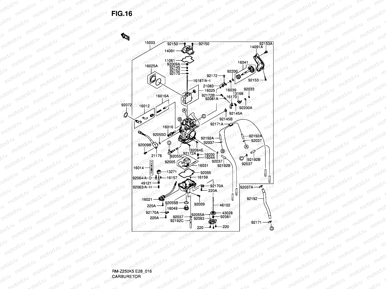 16 - CARBURETOR