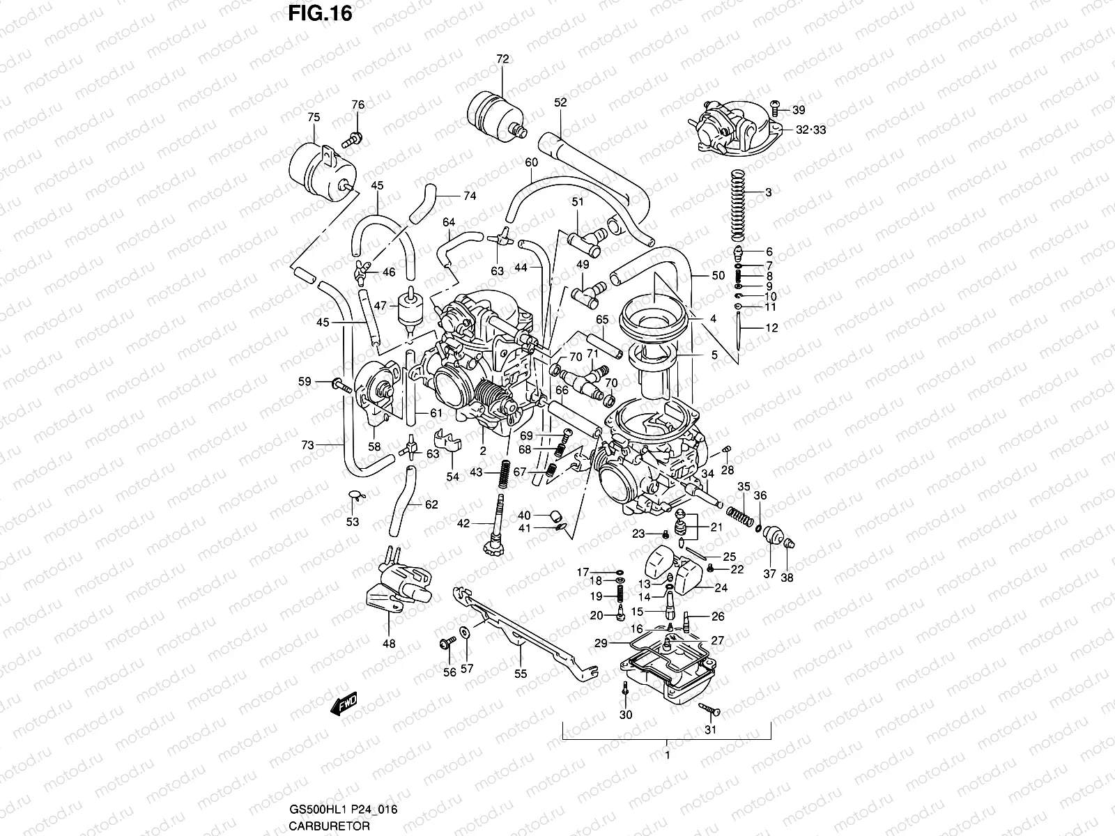 16 - CARBURETOR