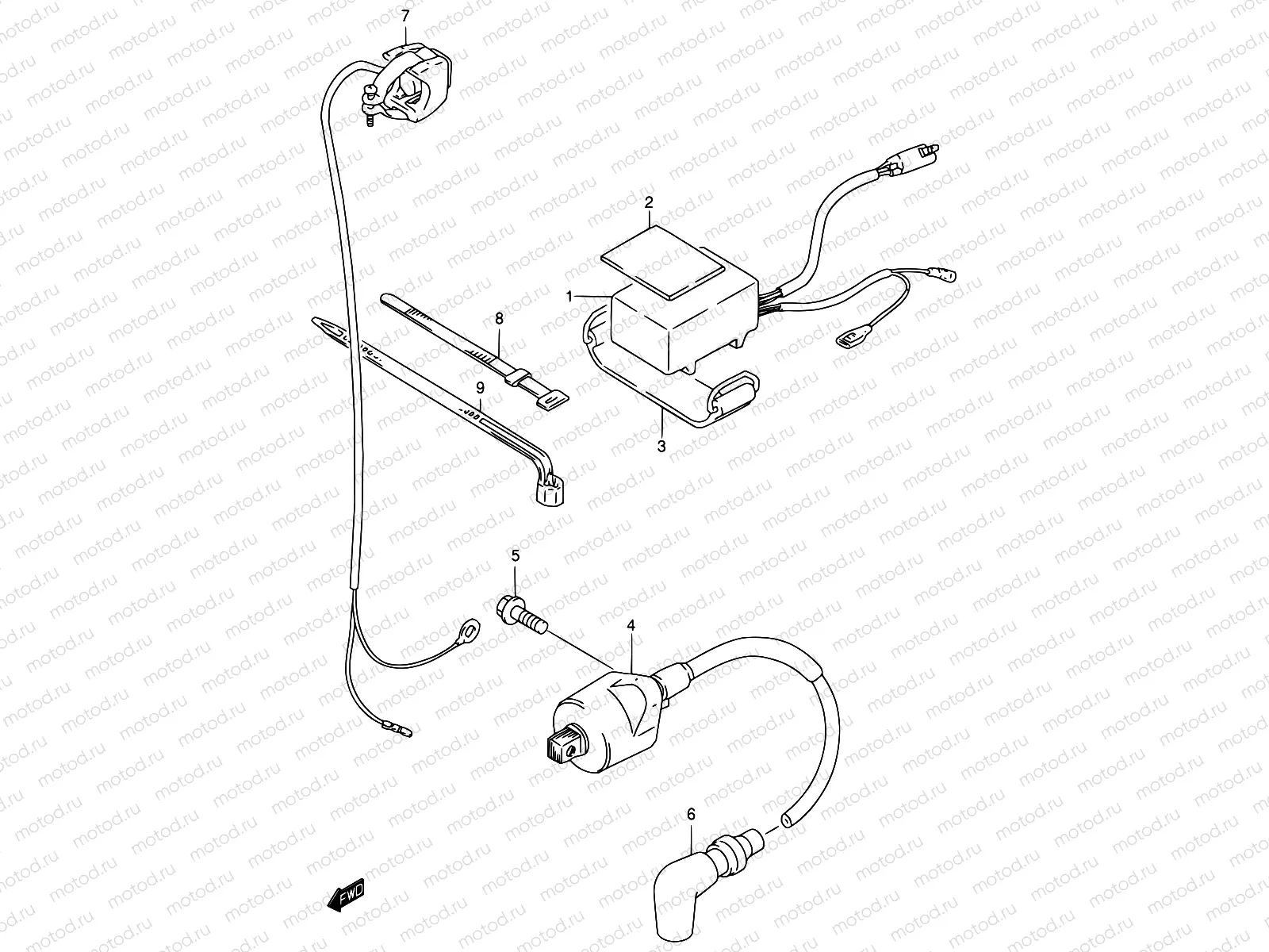16 - CDI UNIT - IGNITION COIL