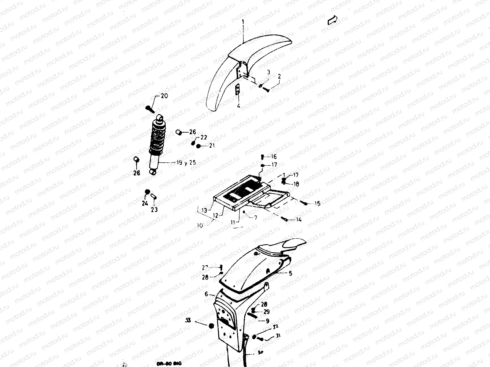 16 - FENDERS, CARRIER AND ABSORBER