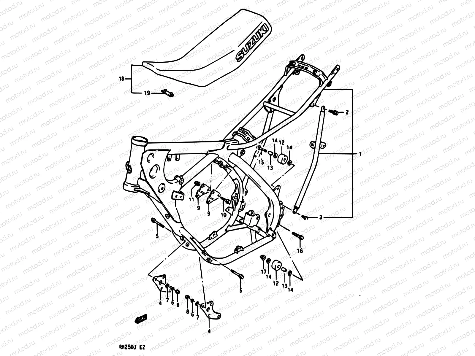 16 - FRAME-SEAT