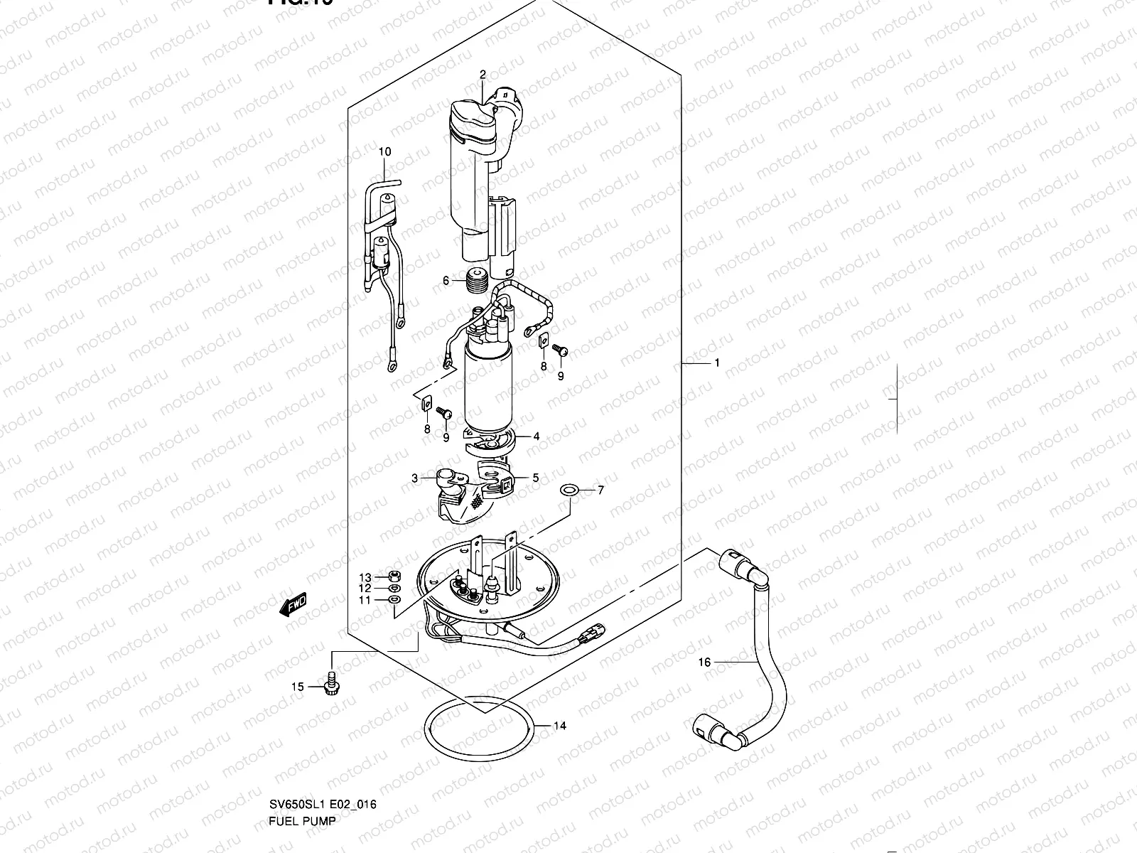16 - FUEL PUMP