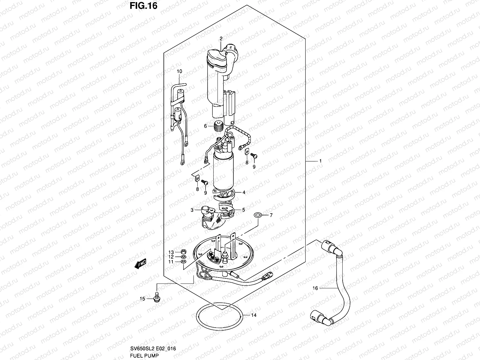 16 - FUEL PUMP