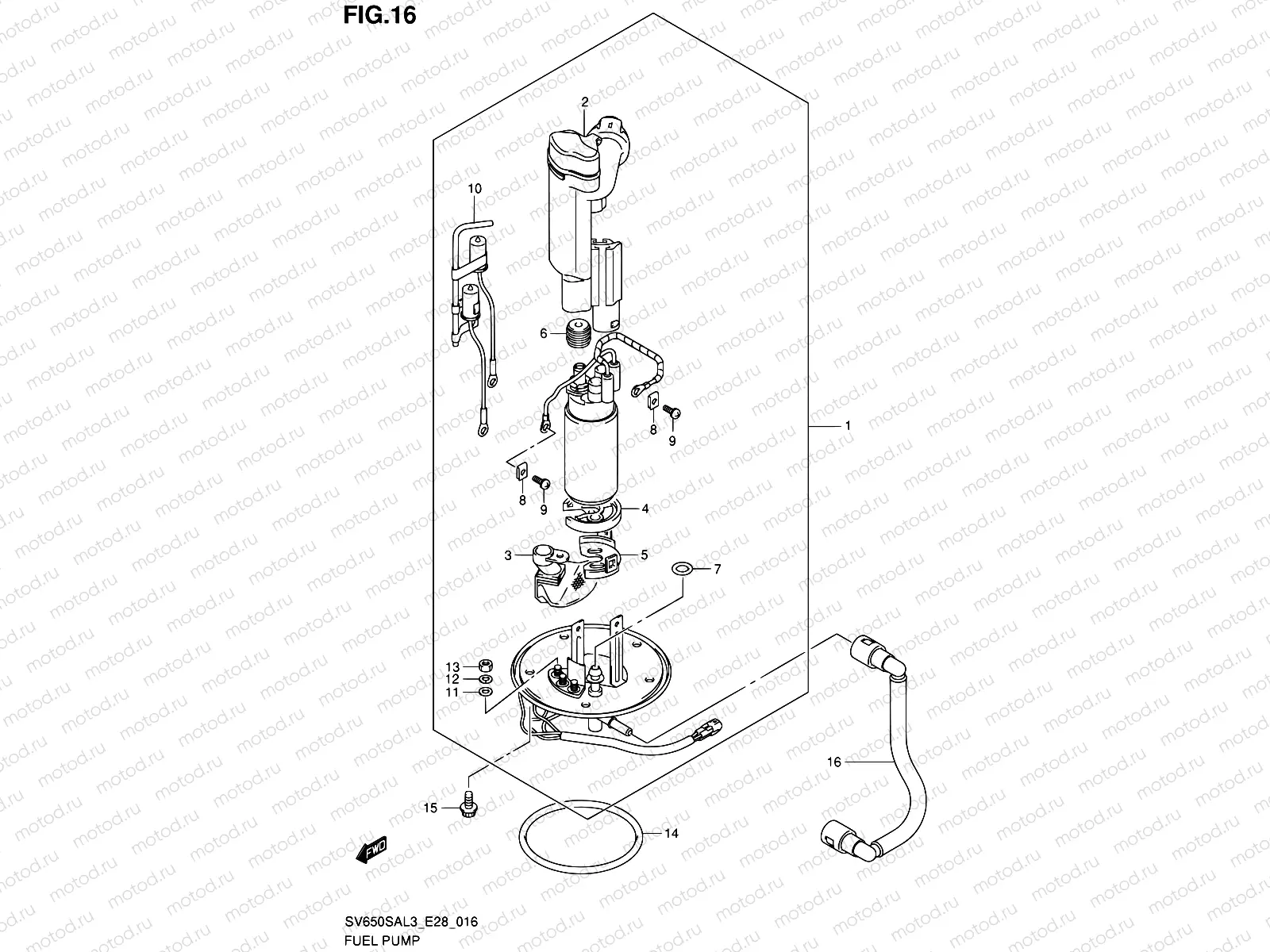 16 - FUEL PUMP