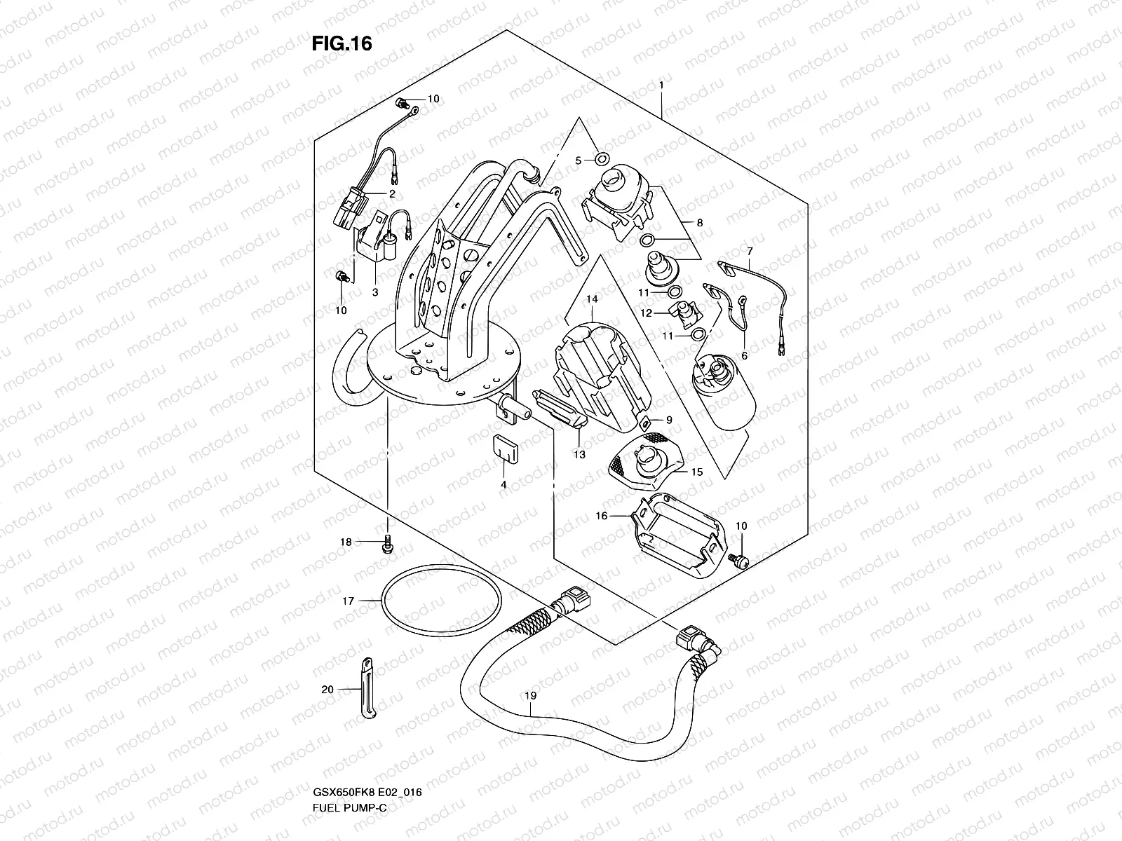 16 - FUEL PUMP