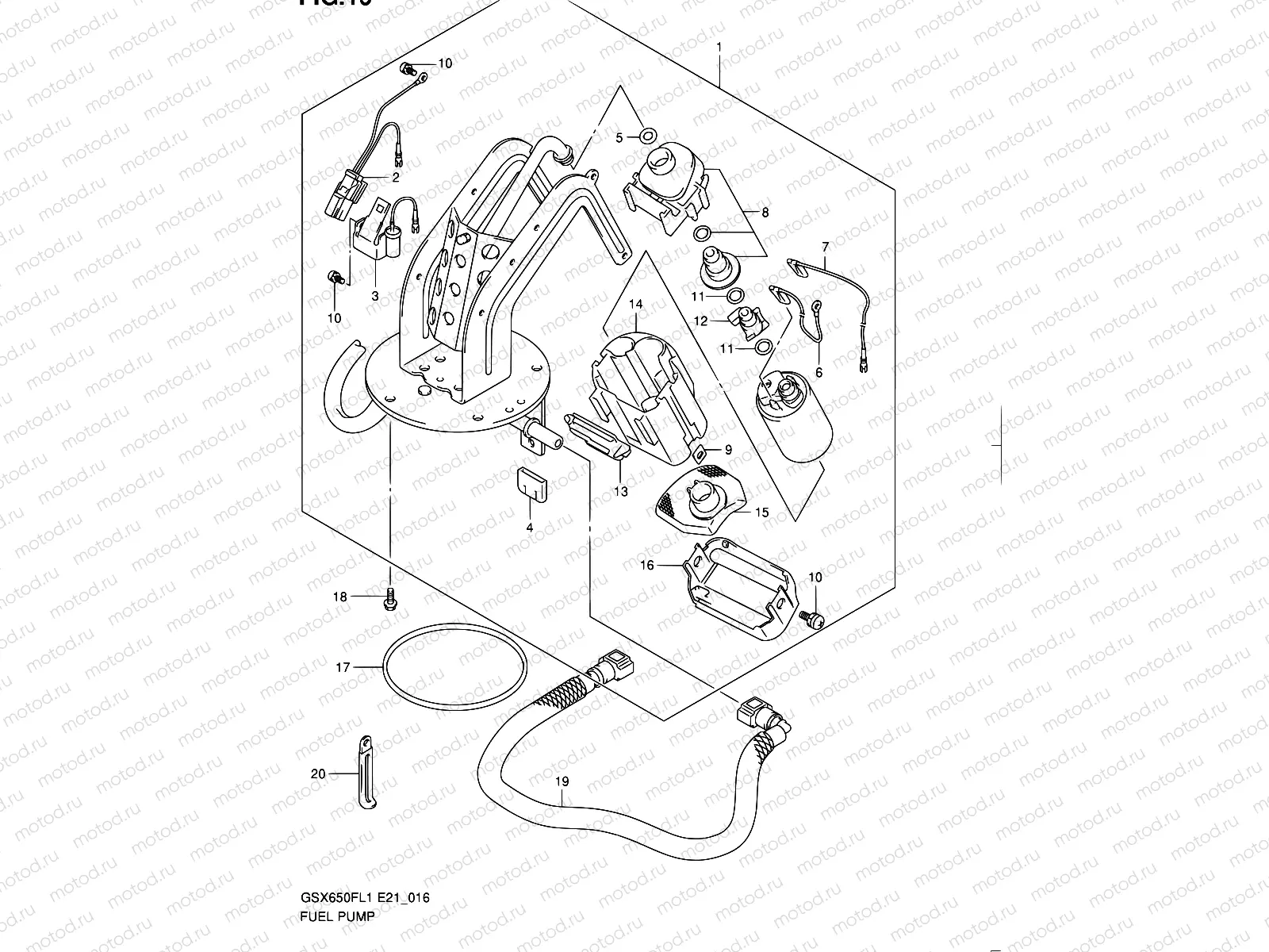 16 - FUEL PUMP