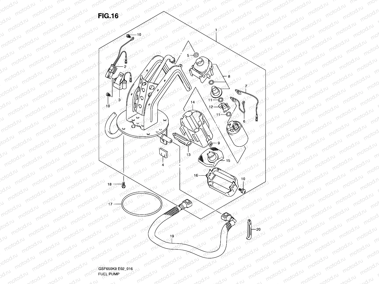 16 - FUEL PUMP