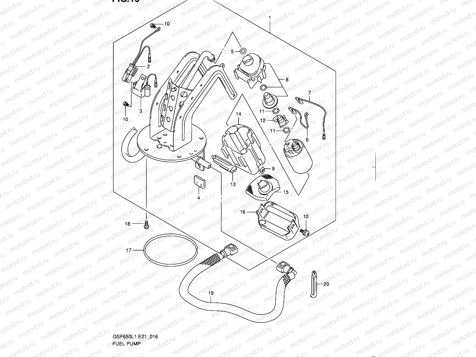 16 - FUEL PUMP