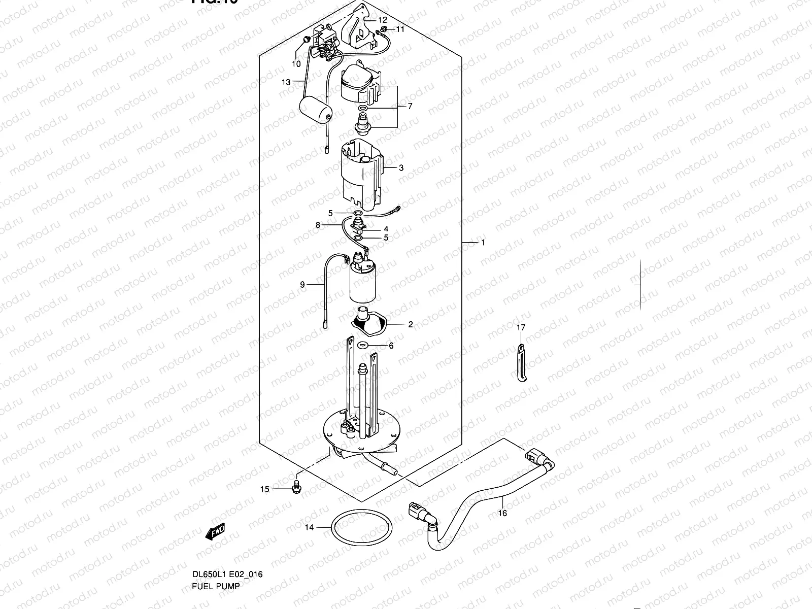 16 - FUEL PUMP