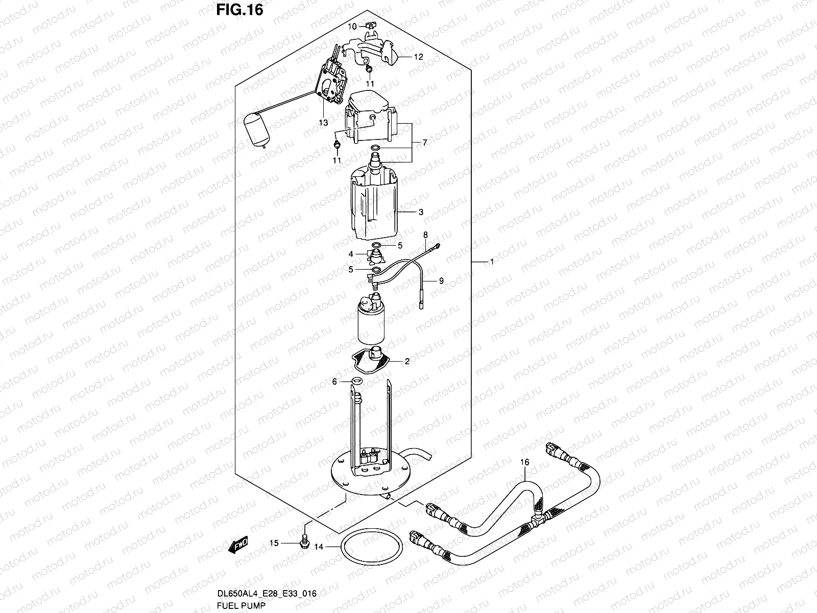 16 - FUEL PUMP