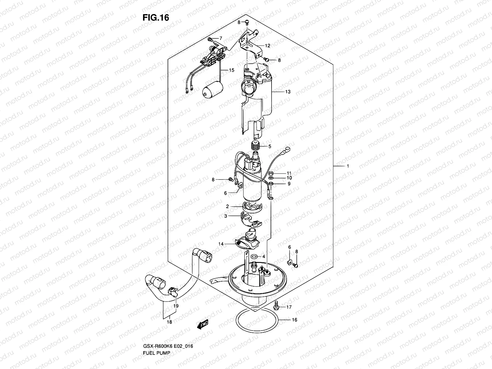 16 - FUEL PUMP