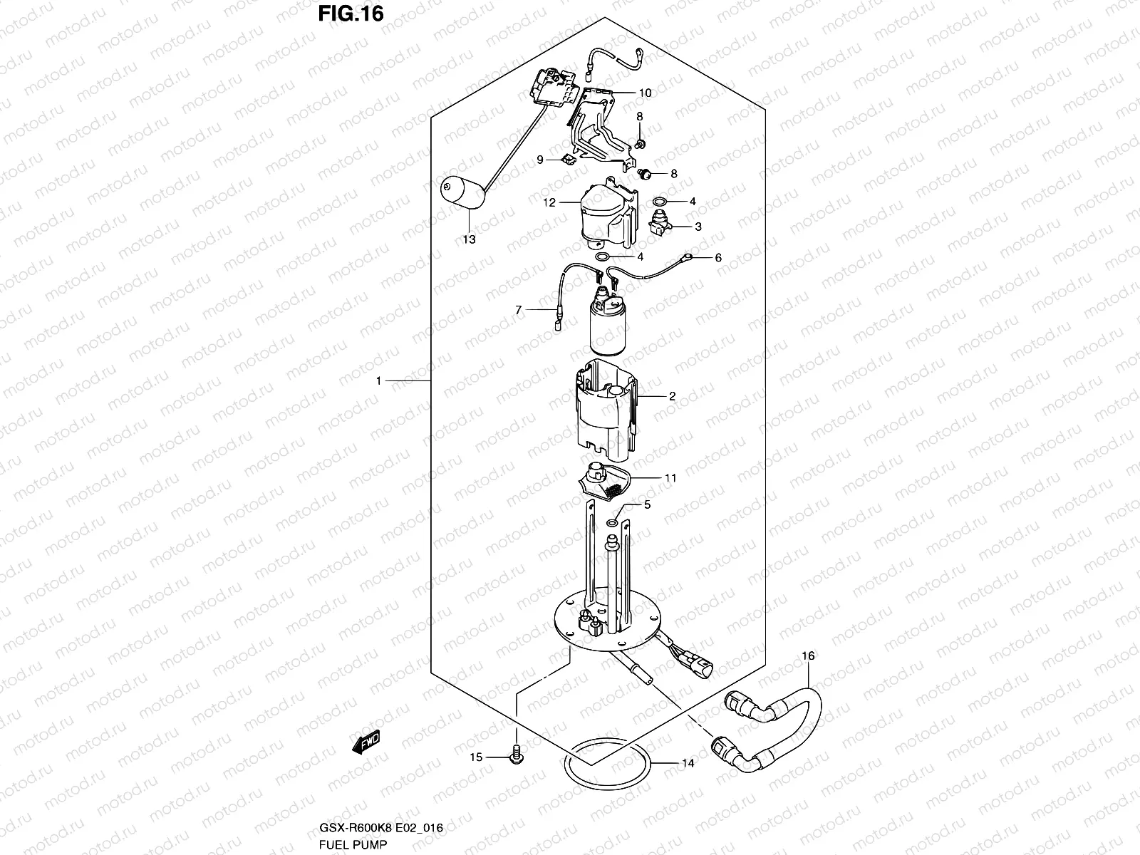 16 - FUEL PUMP