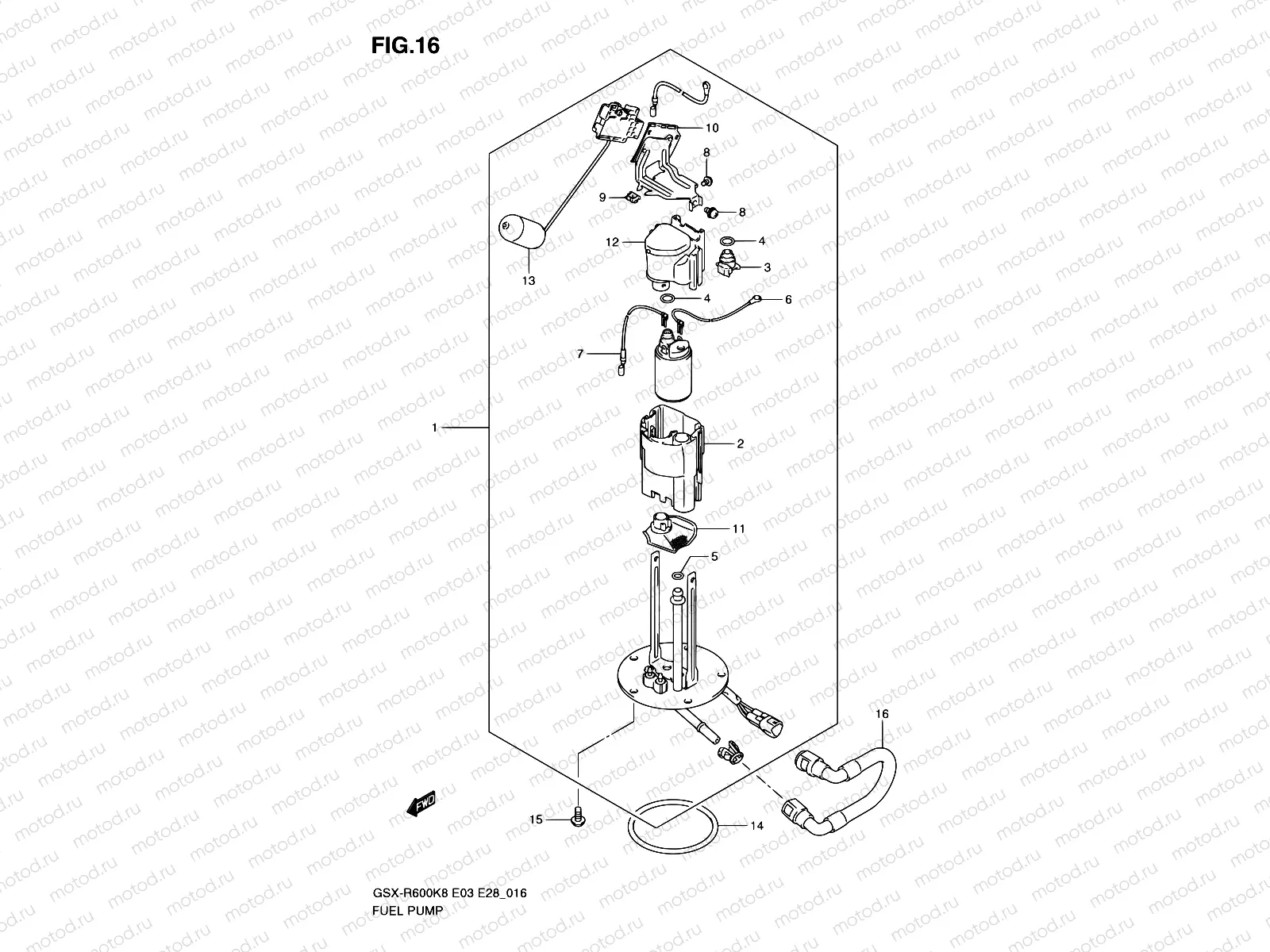 16 - FUEL PUMP