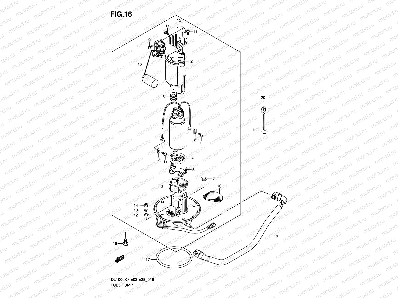 16 - FUEL PUMP
