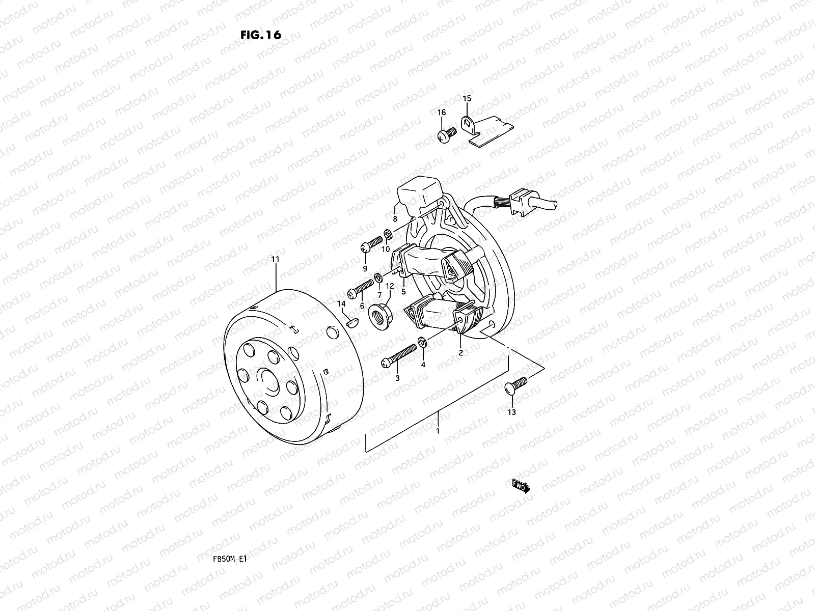 16 - MAGNETO (MODEL K)
